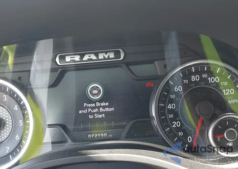 2022 Ram 1500 Big Horn 4X4 5'7 Box from USA, damaged, VIN 1C6RRFFG7NN401311